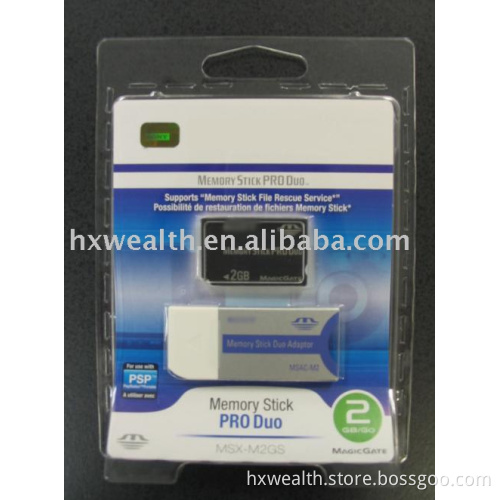 high Speed memory stick pro duo